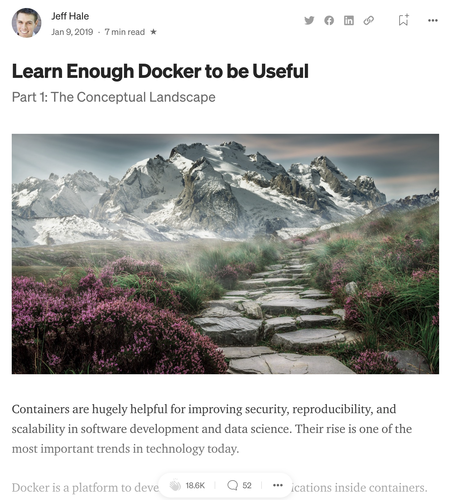 docker post snippet